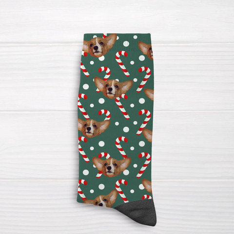 Personalized Socks With Dog Or Cat - Christmas - Featured Image